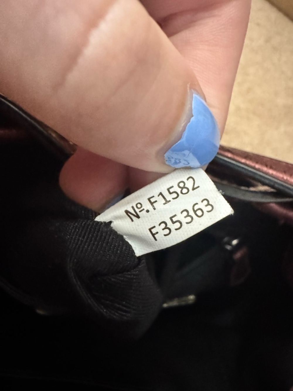 Coach Metallic Mickie Drawstring Bucket Bag - Picture 9 of 9